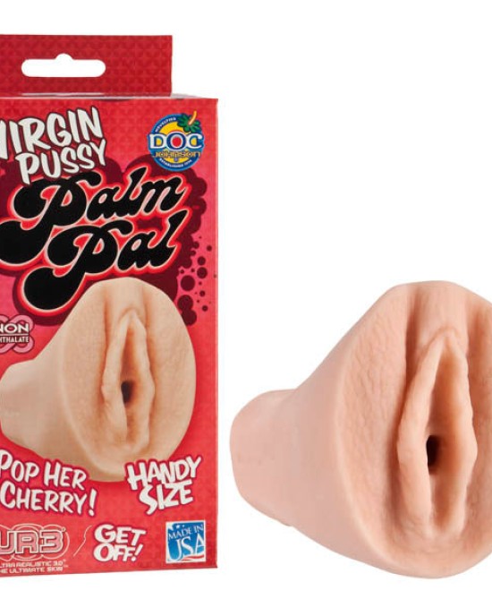 Virgin Pussy Palm Pal - Flesh Vagina Stroker