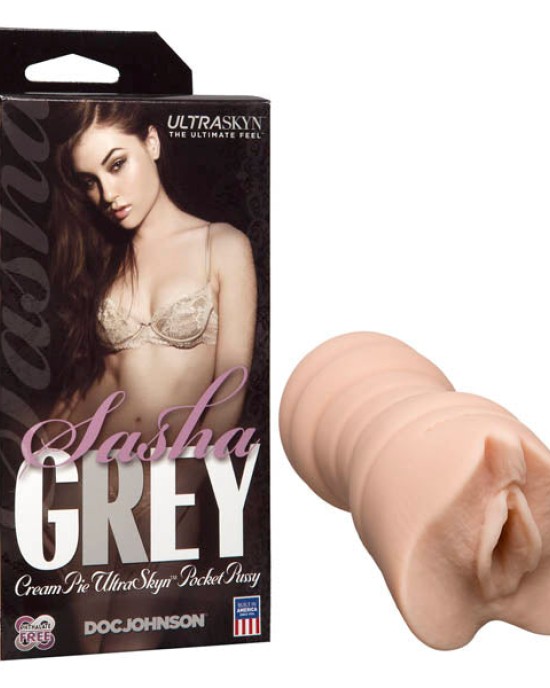 Sasha Grey Cream Pie Pocket Pussy - Flesh