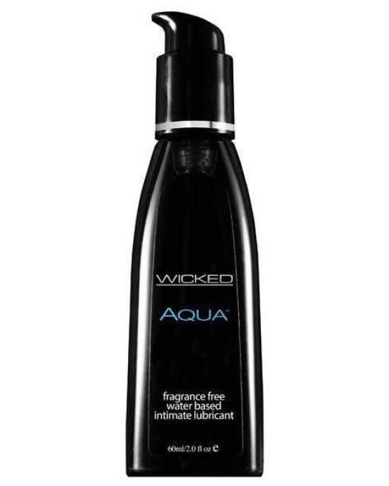 Wicked Aqua - Water Based Lubricant - 60 ml (2 oz) Bottle