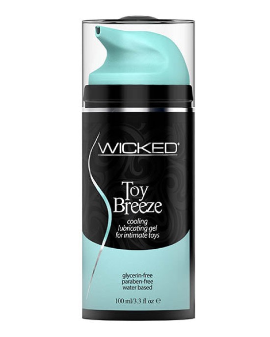 Wicked Toy Breeze - Cooling Glycerin Free Water Based Lubricant - 100ml