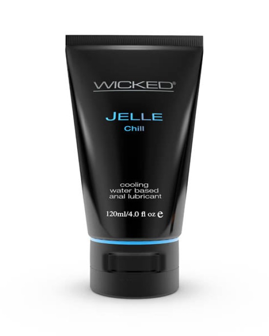 Wicked Jelle Chill - Cooling Water Based Anal Lubricant - 120ml