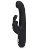 Adam & Eve The Midnight Rabbit Vibrator - Black