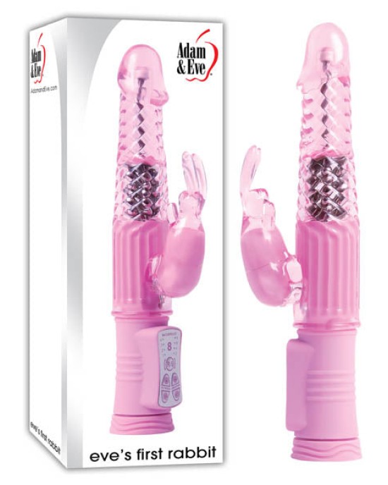 Adam & Eve Eve's First Rabbit Vibrator - Pink