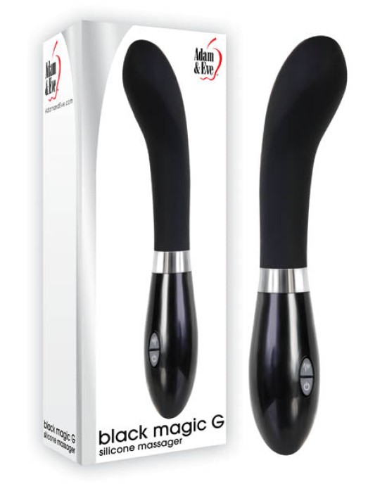 Adam & Eve Black Magic G - Black 19.7 cm (7.75'') Vibrator