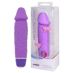 Mini Silicone Classic - Purple 5.25 Inch Vibrator