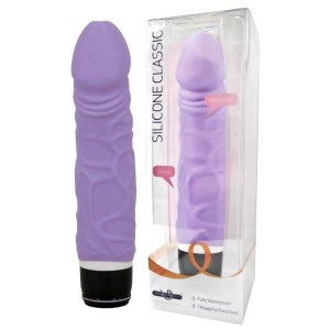 Silicone Classic - Purple 6.75 Inch Vibrator