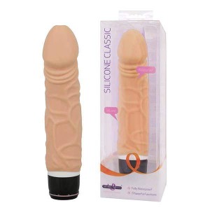 Silicone Classic - Flesh 6 Inch Vibrator