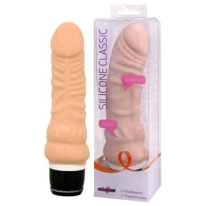 Silicone Classic - Flesh 5.75 Inch Vibrator