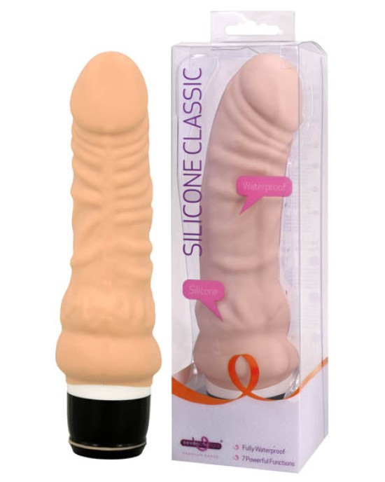 Silicone Classic - Flesh 5.75 Inch Vibrator