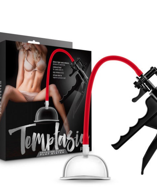 Temptasia Advanced Pussy Pump System - Clear Pussy Pump