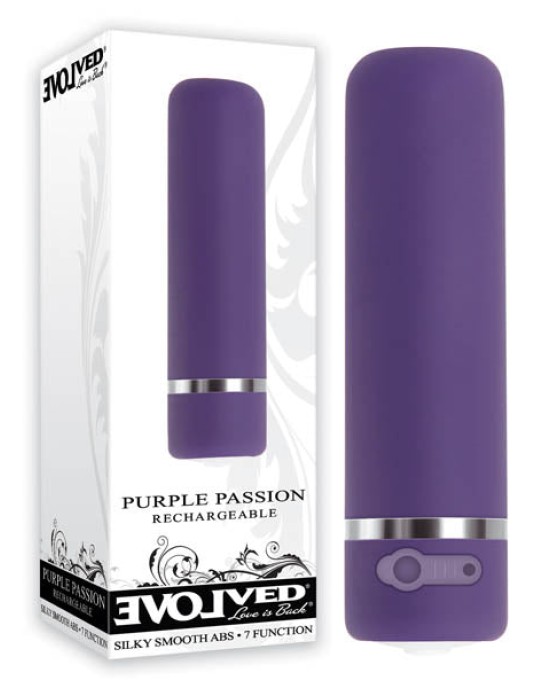 Purple Passion - Purple Rechargeable Bullet