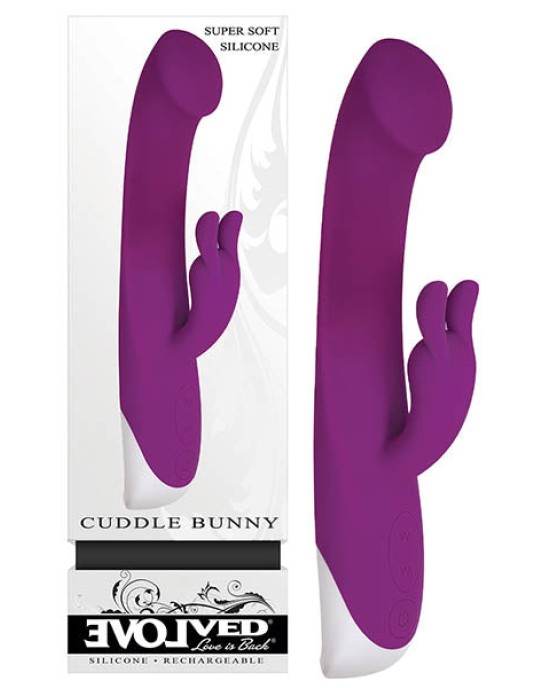 Evolved Cuddle Bunny - Purple Rabbit Vibrator