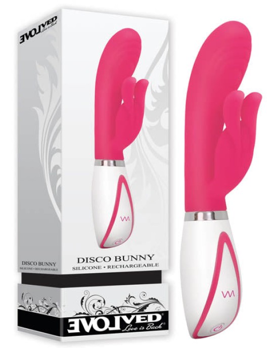 Disco Bunny Rabbit Vibrator - Pink