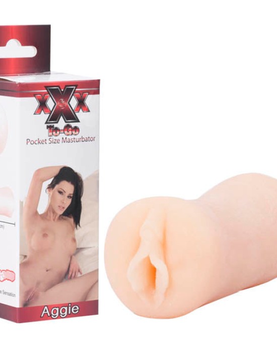 XXX To Go - Aggie - Flesh Pocket Sized Vagina Stroker