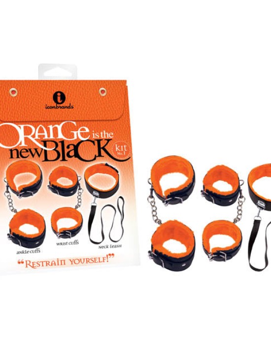 Orange Is The New Black Kit #2 - Restrain Yourself! - Bondage Kit - 3 Piece Set