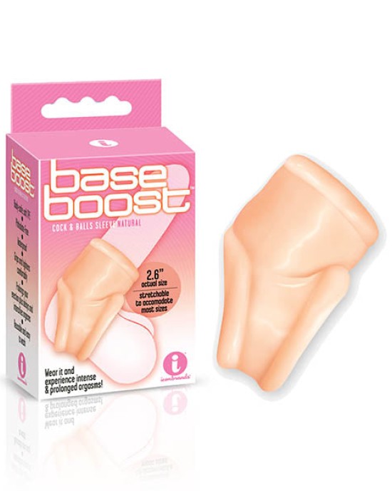 The 9's Base Boost - Flesh Cock & Ball Sleeve