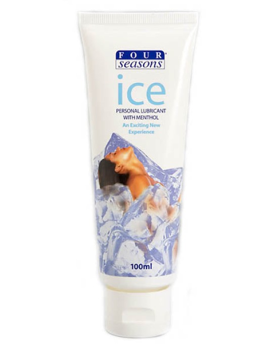 Four Seasons Ice Lubricant - Menthol Warming Personal Lubricant - 100 ml Tube