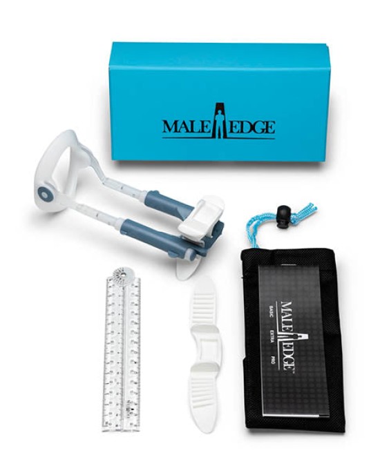 MaleEdge Basic Kit - Penis Enlarger Kit in Blue Case