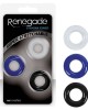 Renegade Stamina Tri-Coloured Cock Rings