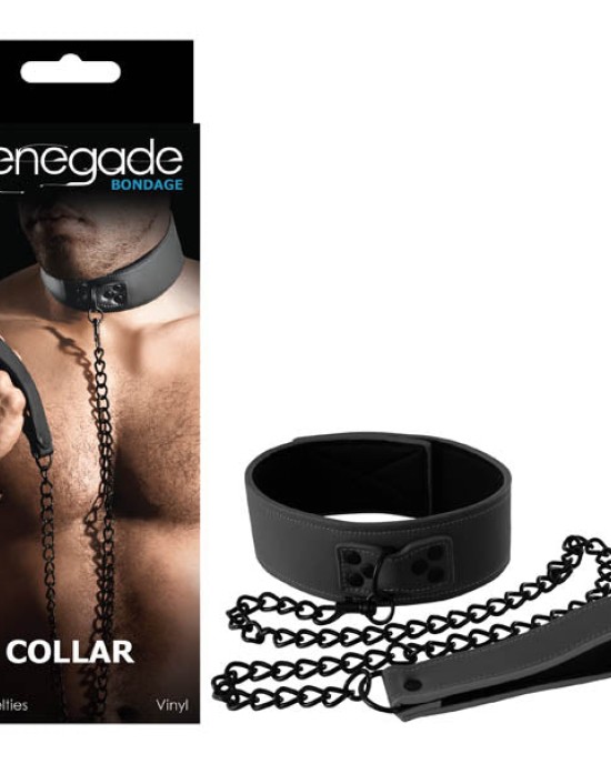 Renegade Bondage - Collar - Black