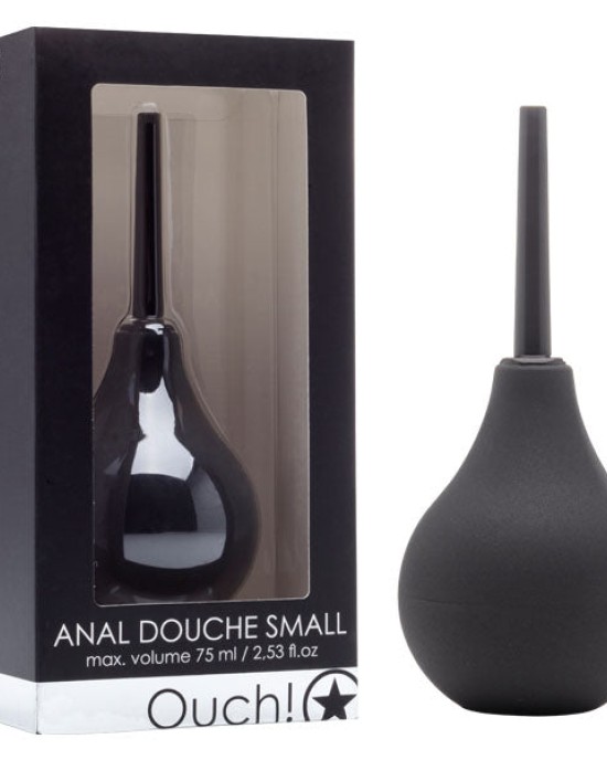 Ouch! Anal Douche - Small - Black Douche - 75 ml