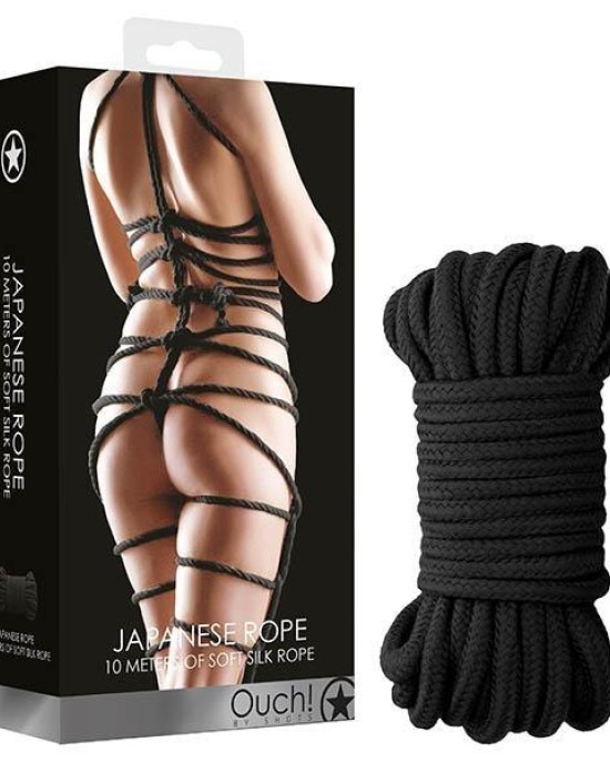 OUCH! Japanese Rope - Black - 10 metre Length