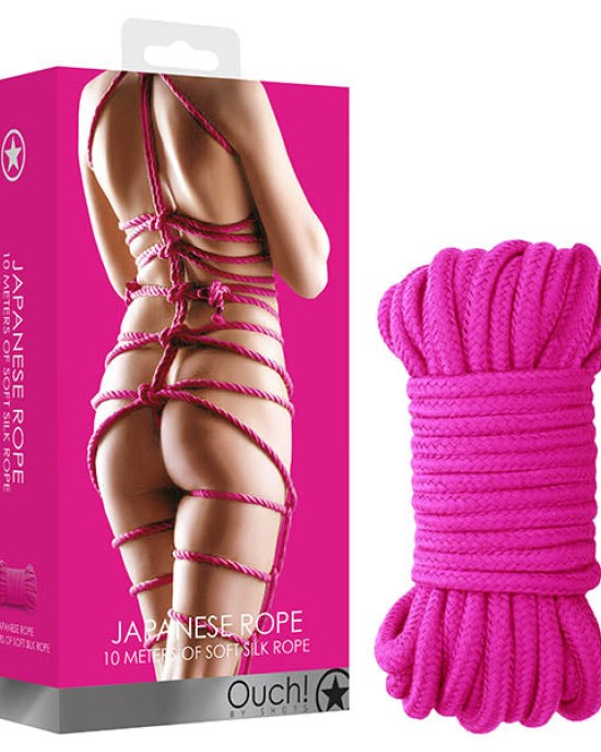 OUCH! Japanese Rope - Pink - 10 metre Length