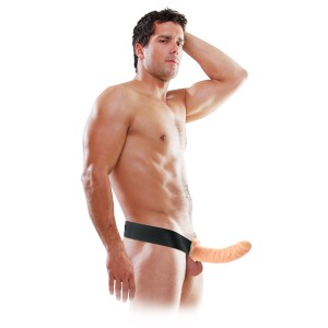 Fetish Fantasy Series 8 Inch Hollow Strap-On - Flesh