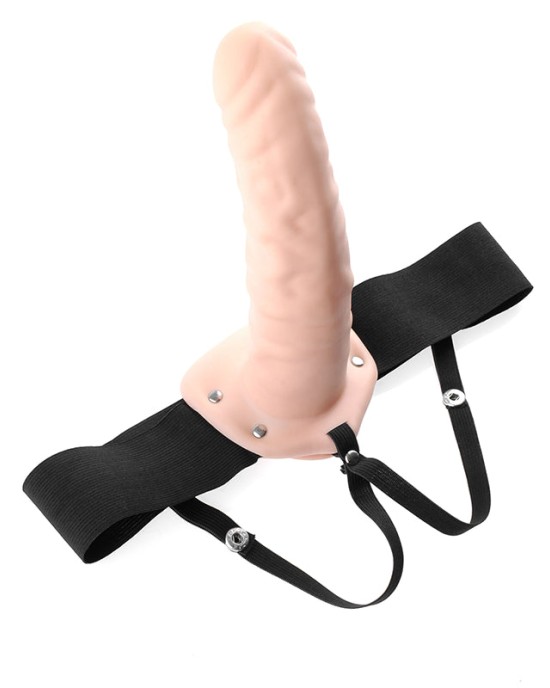 Fetish Fantasy Series 8 Inch Hollow Strap-On - Flesh