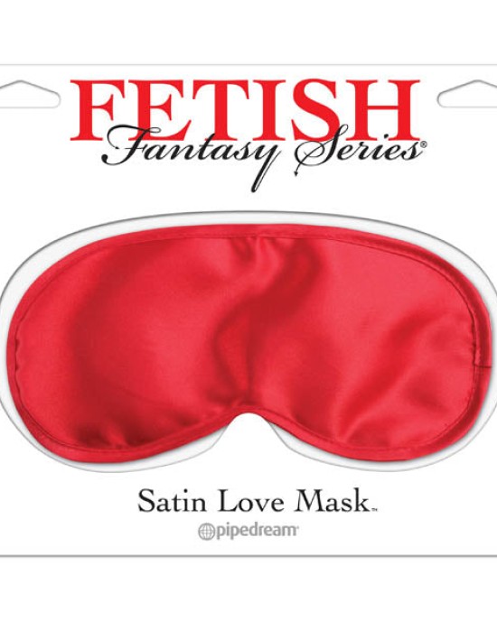 Fetish Fantasy Series Satin Love Eye Mask - Red