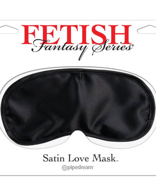 Fetish Fantasy Series Satin Love Mask –  Black