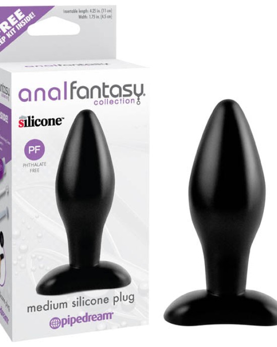 Anal Fantasy Collection Medium Silicone Butt Plug