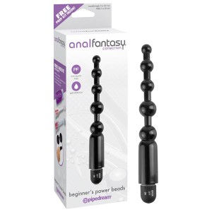 Anal Fantasy Collection Beginner's Power Beads - Black