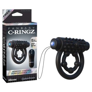 Fantasy C-ringz Remote Control Performance Pro - Black