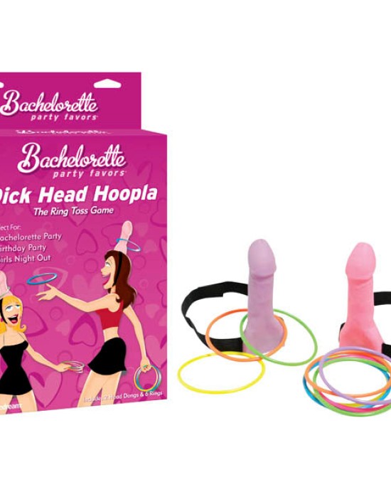 Bachelorette Party Favors Dick Head Hoopla - Ring Toss Game