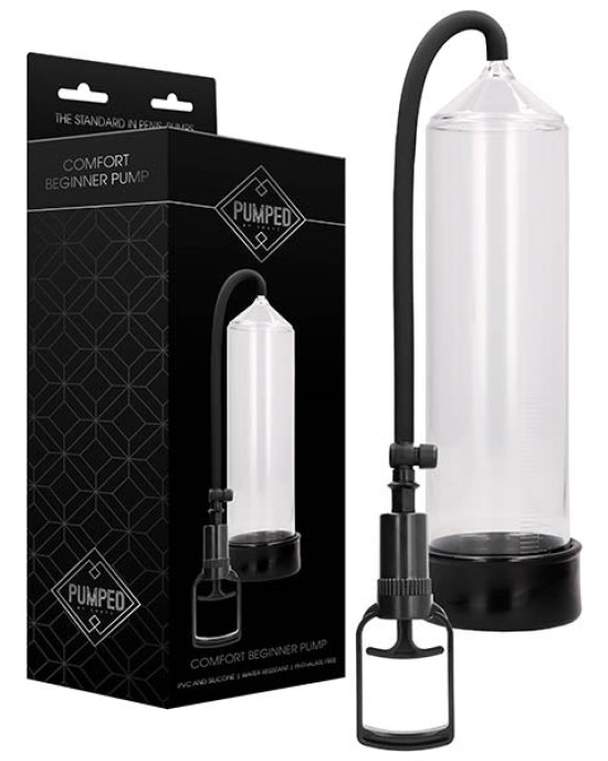 Pumped Comfort Beginner Pump - Clear Penis Pump