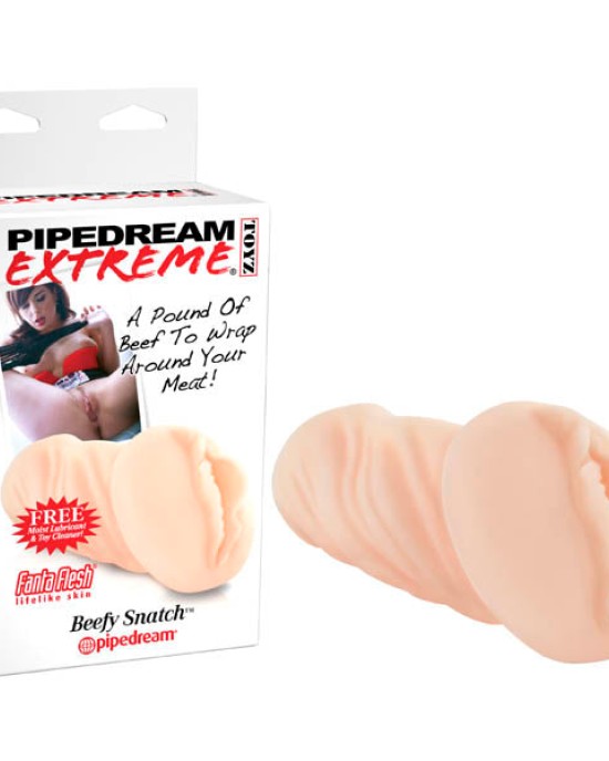 Pipedream Extreme Toyz Beefy Snatch - Flesh Vagina Stroker