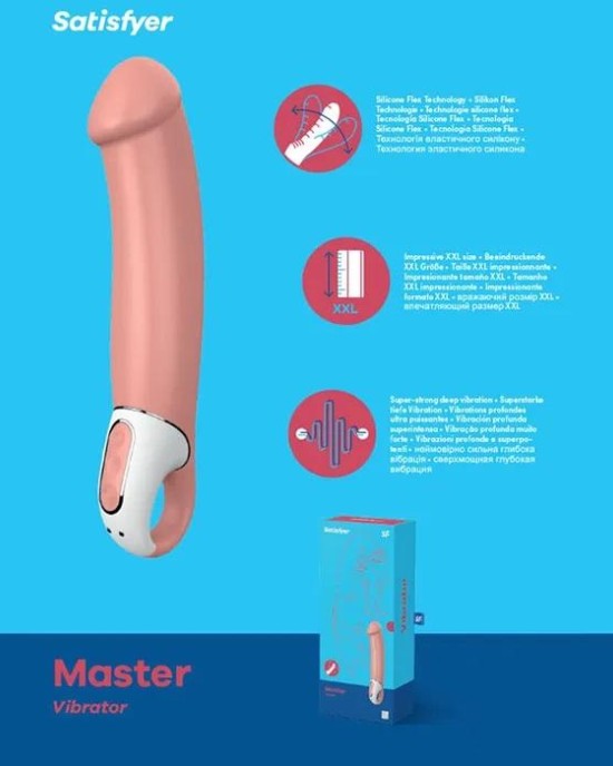 Satisfyer Master Realistic Vibrator