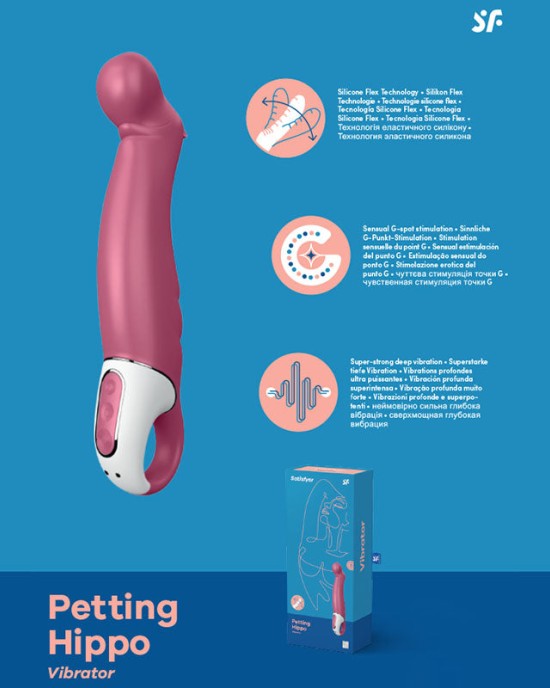 Satisfyer Petting Hippo Vibrator