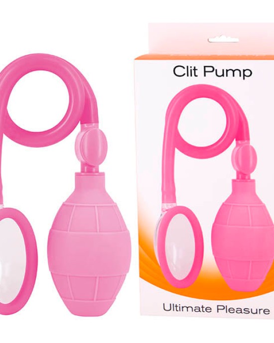 Clit Pump - Pink Clitoris Pump