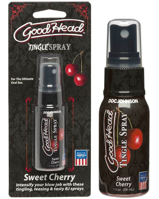 GoodHead Tingle Spray - Sweet Cherry Flavoured - 29 ml Spray