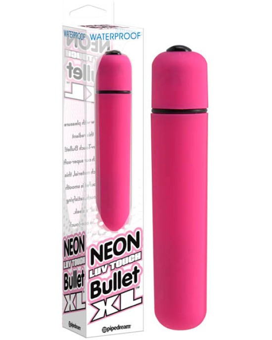 Neon Luv Touch Bullet XL - Pink 8.3 cm (3.25'') Bullet