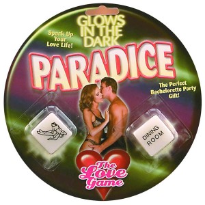 Glow In The Dark Paradice - Glow in Dark Novelty Dice