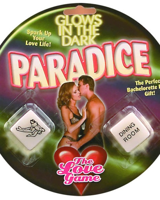 Glow In The Dark Paradice - Glow in Dark Novelty Dice