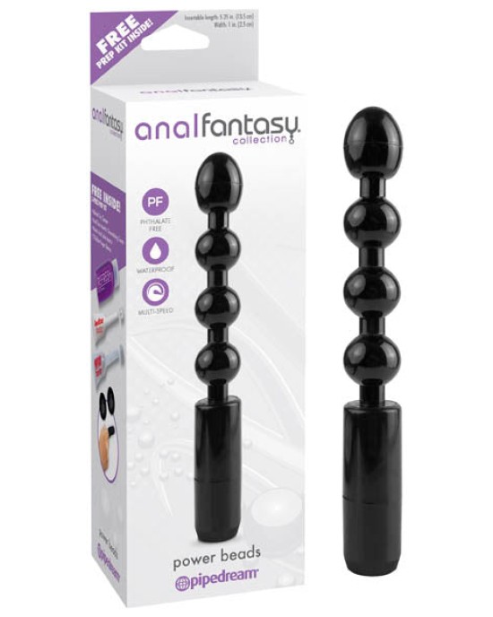 Anal Fantasy Collection Vibrating Power Beads