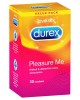 Durex Pleasure Me - Ribbed & Studded Condoms - 30 Pack