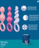 Satisfyer Booty Call Plugs - Coloured - 3 Pack