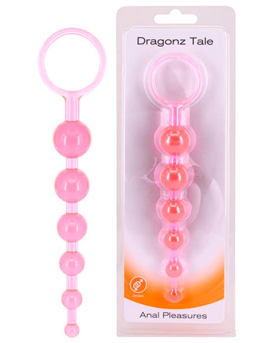 Seven Creations Dragonz Tale - Pink 20.5 cm Anal Beads