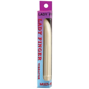 Lady Finger White 5 Inch Mini Vibe