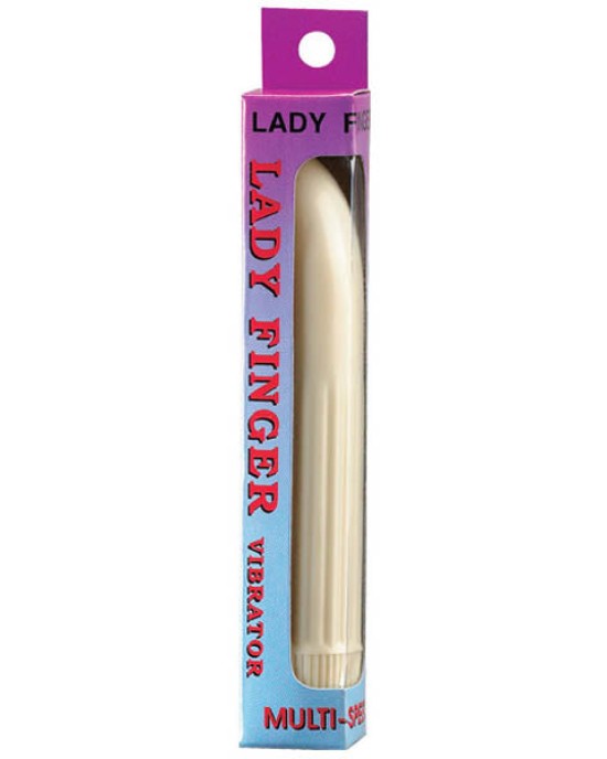 Lady Finger White 5 Inch Mini Vibe